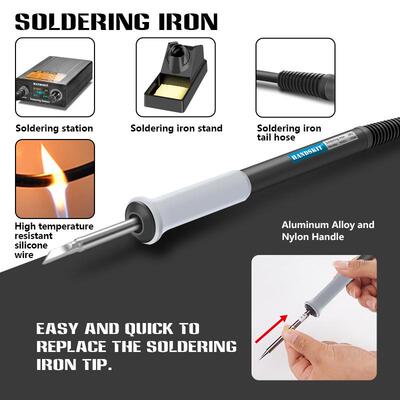 handskit新款T12快新款T12手机维修焊台动休眠自机动关速升温自70