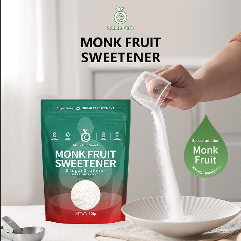 罗汉果零卡糖代糖甜味剂代替白糖FDA备案跨境现货100g