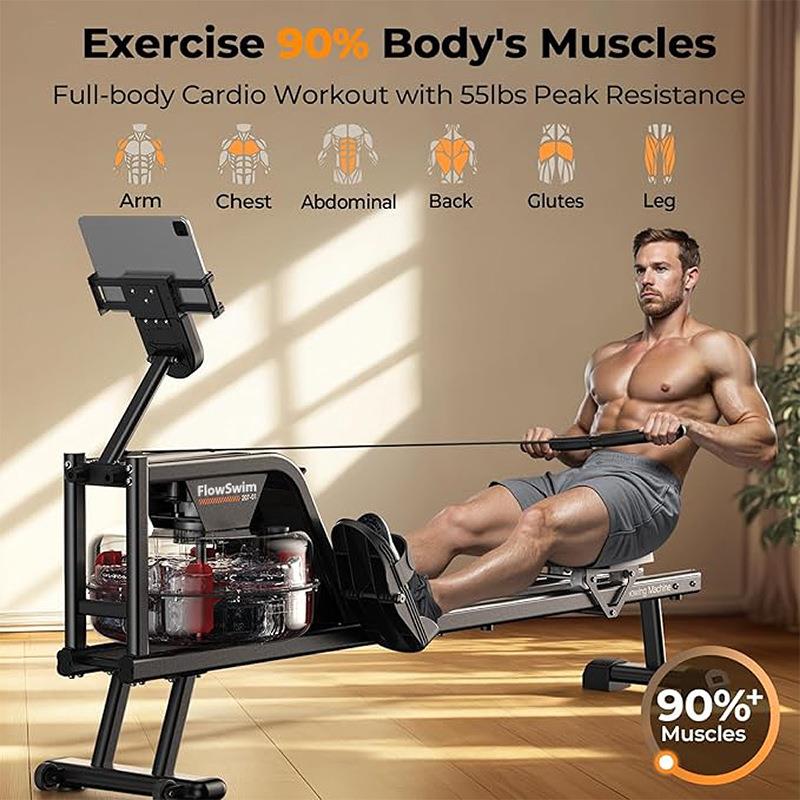 Fl划oSwwim船机跨家用燃脂健身境FS-HCJ-0智能静音运动器械有氧划