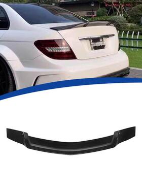 适用2007-2014款奔驰C级W204R款尾翼粘贴无损安装