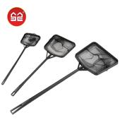 厂家直销渔捞网 兜圆方形鱼捞手抄鱼网金鱼观赏鱼水族箱抄网