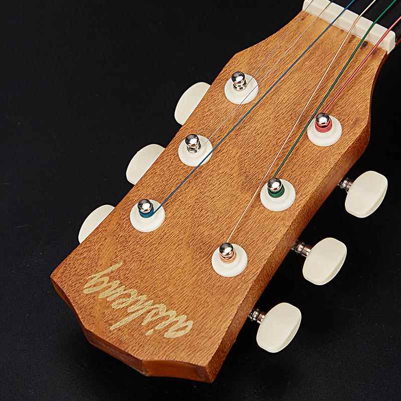 38e寸练习琴木吉他GuaitrforBgineQD-H38Q-r民谣吉他38寸初学者