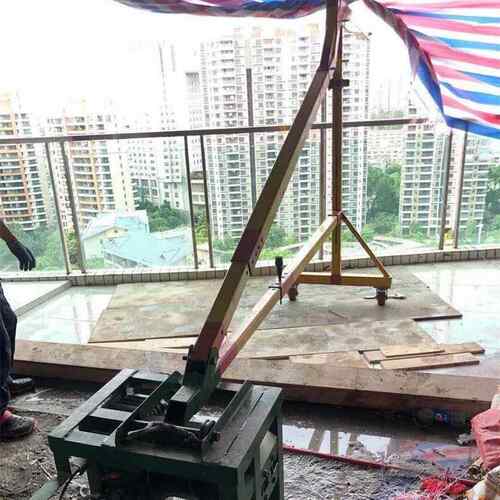 沙发吊机 高空作业SOF机 高吊装玻璃层机 吊楼吊装玻璃设备