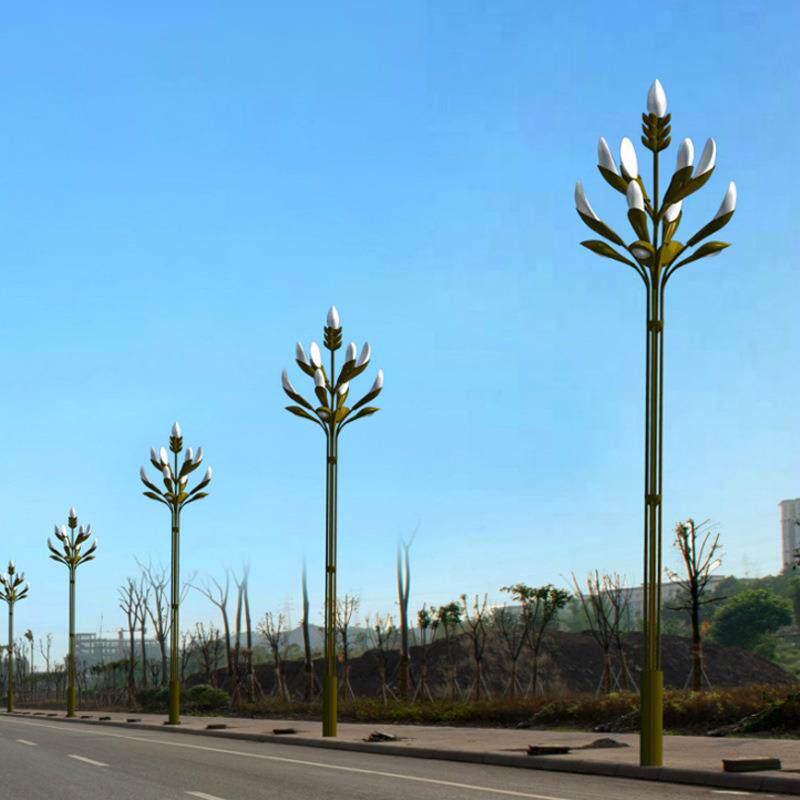 景观灯生产工厂10米12米150W大型组合灯价格 市政道路户外异形灯