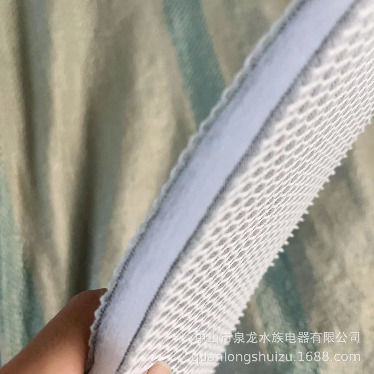 鱼池过滤网筛鱼缸过滤循器底部过滤系统拦截网高密海绵洗不烂净水