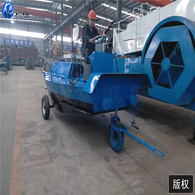 广东湛船水葫芦粉碎船小型碎江草KD-120 水下割草船