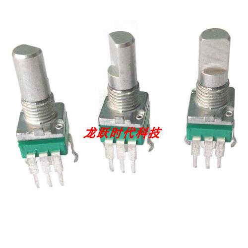 RK097立式弯脚单圈碳膜B104 B504功放音量调音台配套电阻器电位器