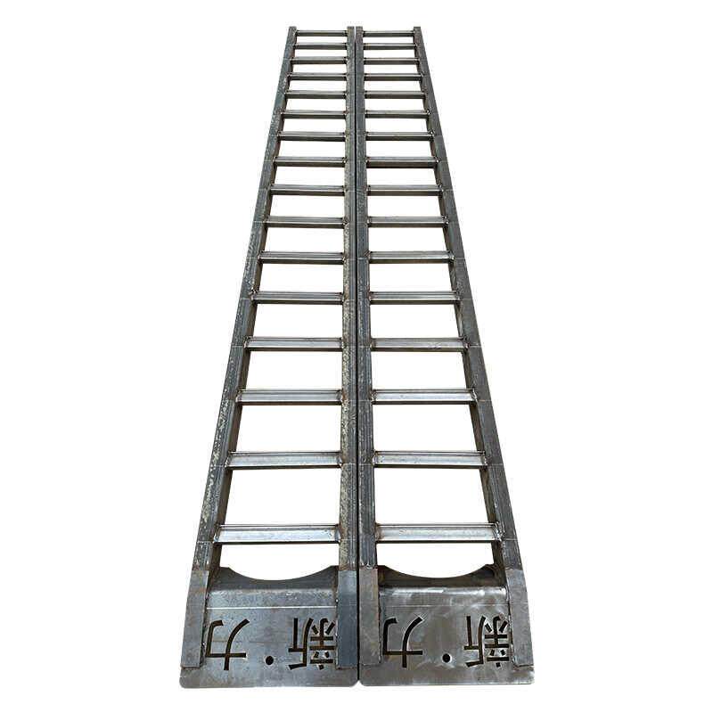 雷沃洋马沃得收割机上下车梯子1500型超高强钢跳板楼梯爬梯过沟梯