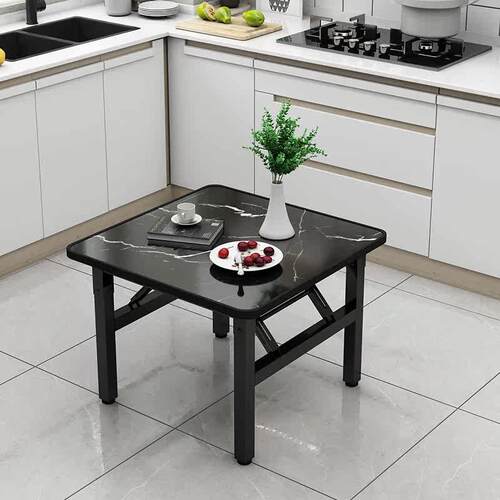 矮桌吃饭小桌子折叠餐桌地桌家用出租屋正方形可携式户外摆摊桌长