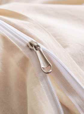 厂家直销水洗笠全棉四件上套简约民宿床sxm-40-s用纯品家纺棉被套