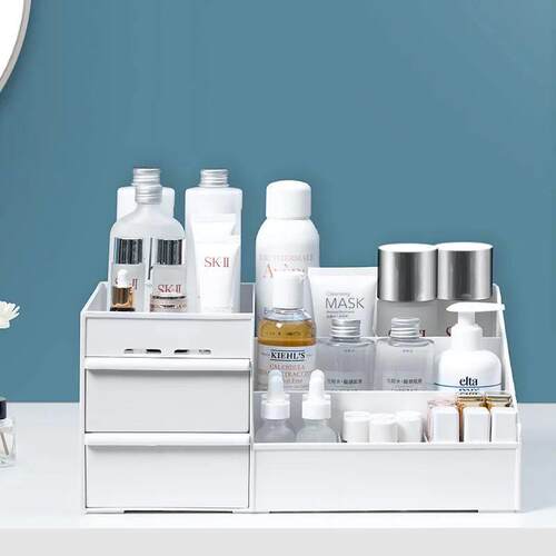 Large Capacity Cosmetic Storage Box Makeup化妆品收纳盒