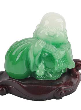 2025新款电视柜摆件高级感小众汽车卡通创意小和尚车载小沙弥佛桌