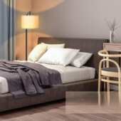 落地台灯 灯具卧室床头灯欧式 美式 客厅落地灯创意简约布艺台灯爆款