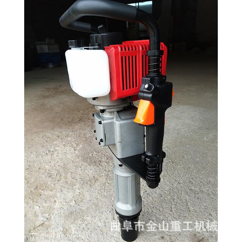 中型园林防护栽桩机围栏立桩机新品园林支架打桩机