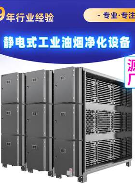 不锈钢式工业油烟净化器废气处理设备工业油雾净化吸附高效除烟