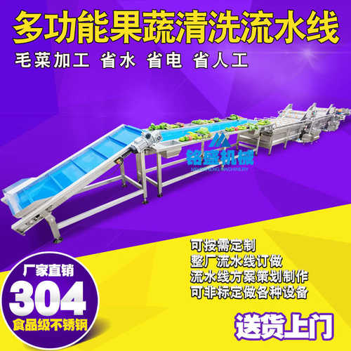 杏子李子式连续式风干设备清洗水果桃子风干清洗流水线清洗机线
