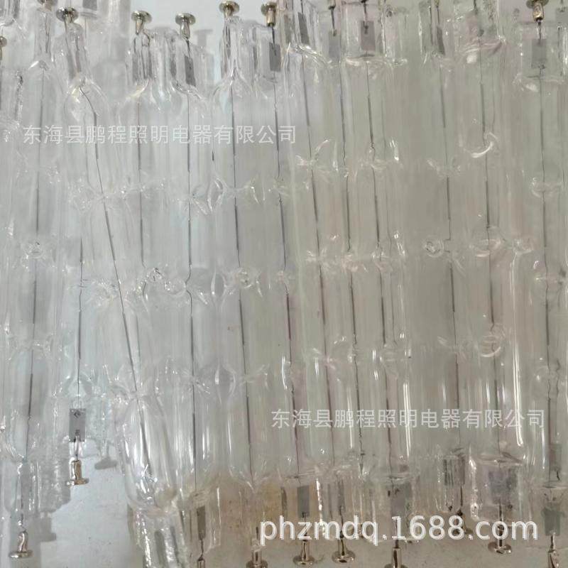 打凹C级碘钨灯管条灯R7S灯头300w500w1000w J118/189/顶试卤钨灯