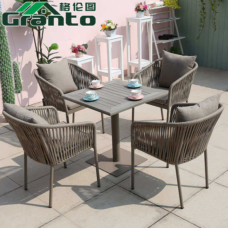 户外桌椅组合北欧露台拉绳滕椅三件套卧室休闲茶几小户型阳台桌椅,商业/办公家具,商用藤编家具,淘宝优惠券,粉丝福利购,淘宝优惠卷