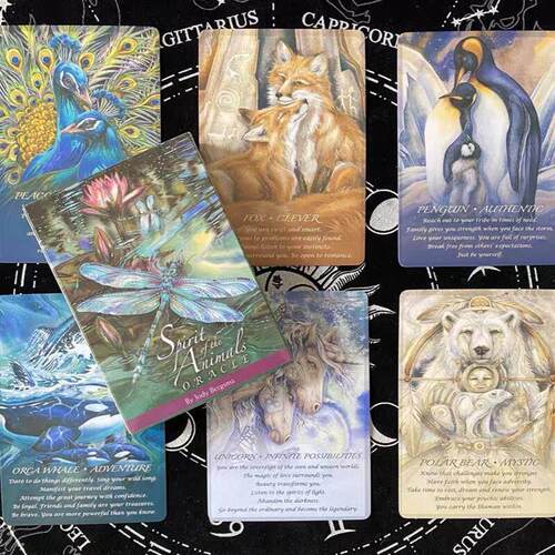 动物的精神神谕卡中文翻译 Spirit Of The Animals Oracle卡牌