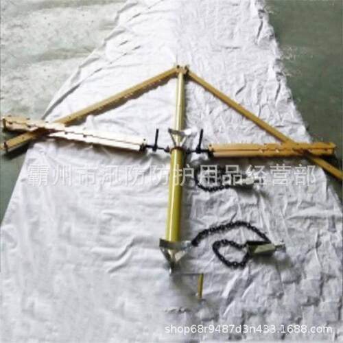 多功抱杆能 绝缘线横ZF010319担导线抱杆 1缆0K撑V耐高压可调式新
