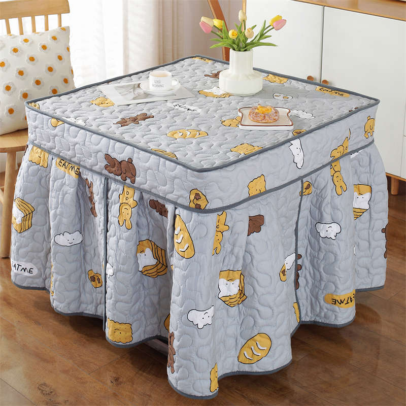 桌布罩s588电暖烤火正方形炉罩套烤火加厚罩桌家用烤火新款桌电炉