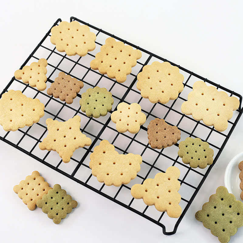 复古饼干模具圆形曲奇波浪花边切模烘焙夹心饼干馒头模具面食工具