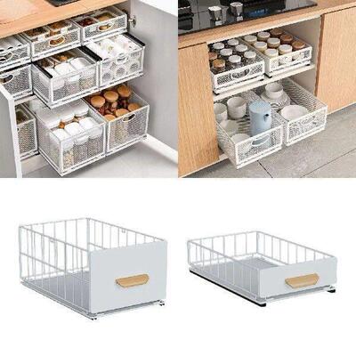 Pull Out Cabinet Organizer Under Sink Storaged for Kitchens