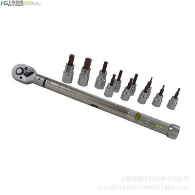 双度定力矩LEH置扳手预预式刻度显示扭矩扳手刻置勾型头定扭力扳