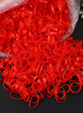 TPU红色加宽橡皮筋橡胶圈捆蔬菜专用捆扎绳牛皮筋陕西专用批发
