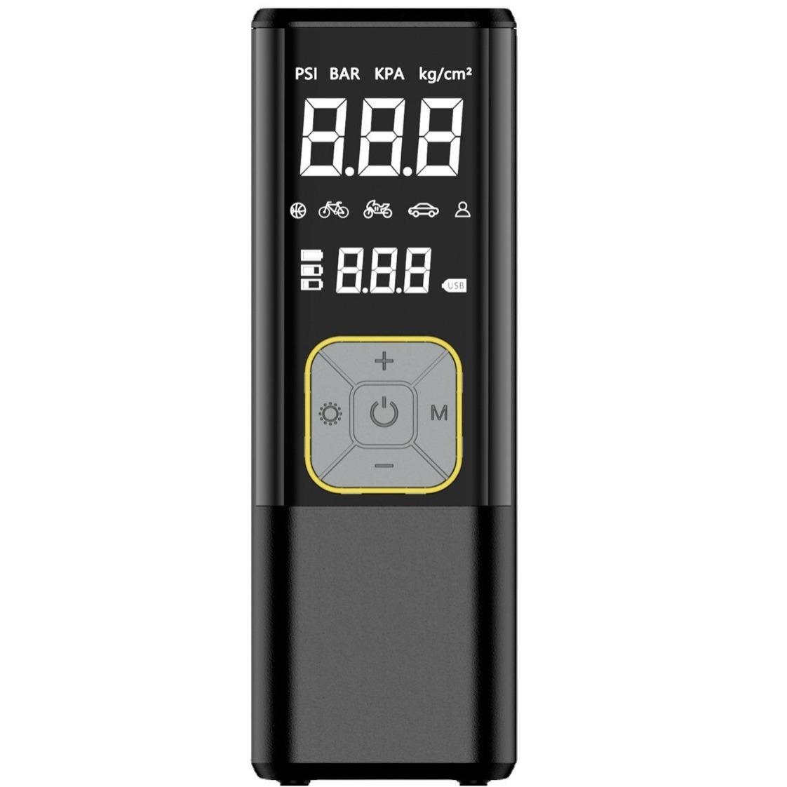 车载充气泵迷你便携式电动汽车冲气泵车用小型无线数显轮胎打气泵