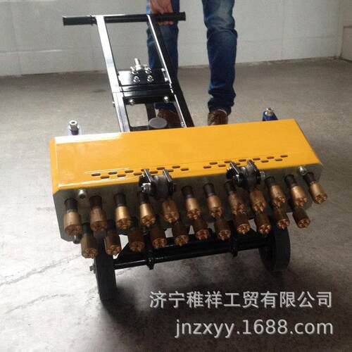 23头加强型手推式凿毛机 拉毛机价格道路凿毛机认购金