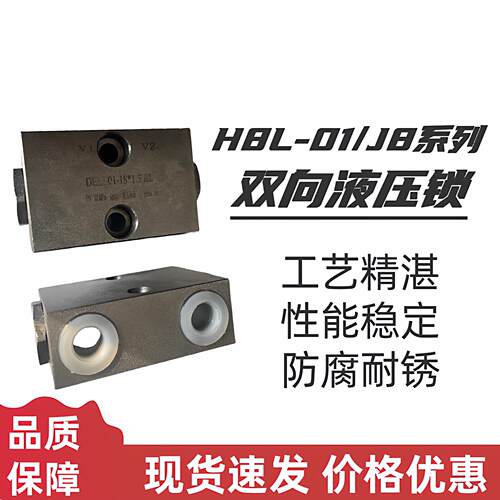 双向液压锁LI-01/H8L/J8管式 板式油缸支腿保压平衡阀保护油压