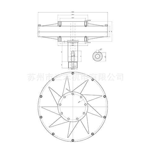 发电机 风光互补路灯 盘式无铁芯 永磁发电机 小型家用 永磁