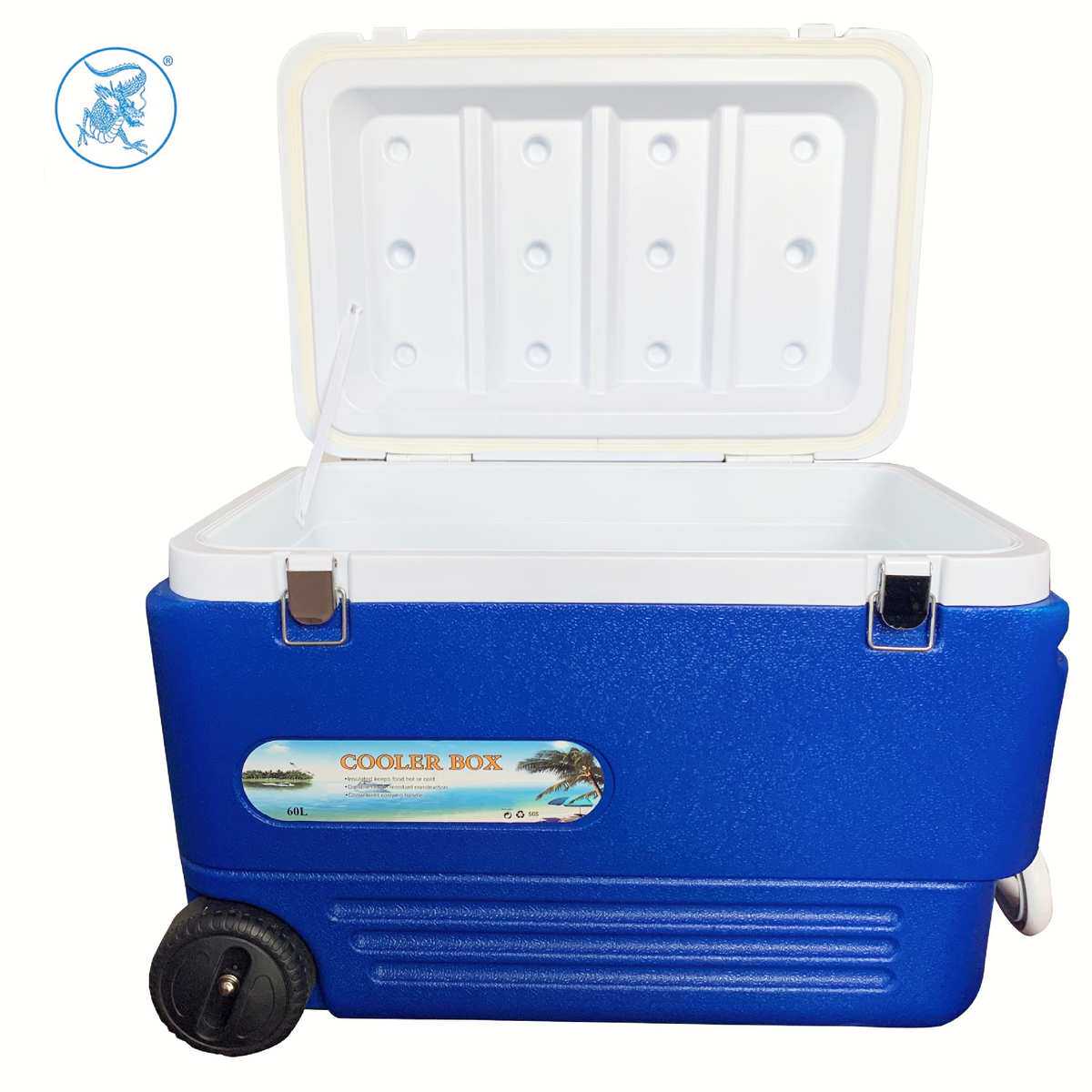 60L80L户外保温箱冷藏箱车载外卖冰桶海钓鱼保鲜冰桶大号冷链外卖