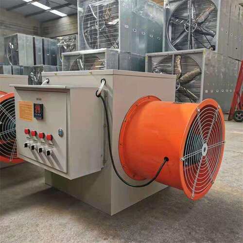畜牧养殖业取暖升温设备 育雏取暖器 养鸡场 10kw电加热风机