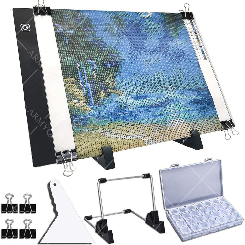 LEDDIY装饰画光板钻石工具速写板