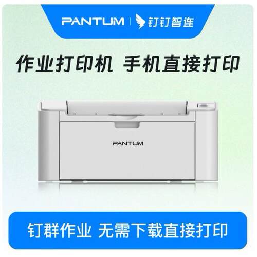 奔图P2518NW 单打印无线打印机 远程打印