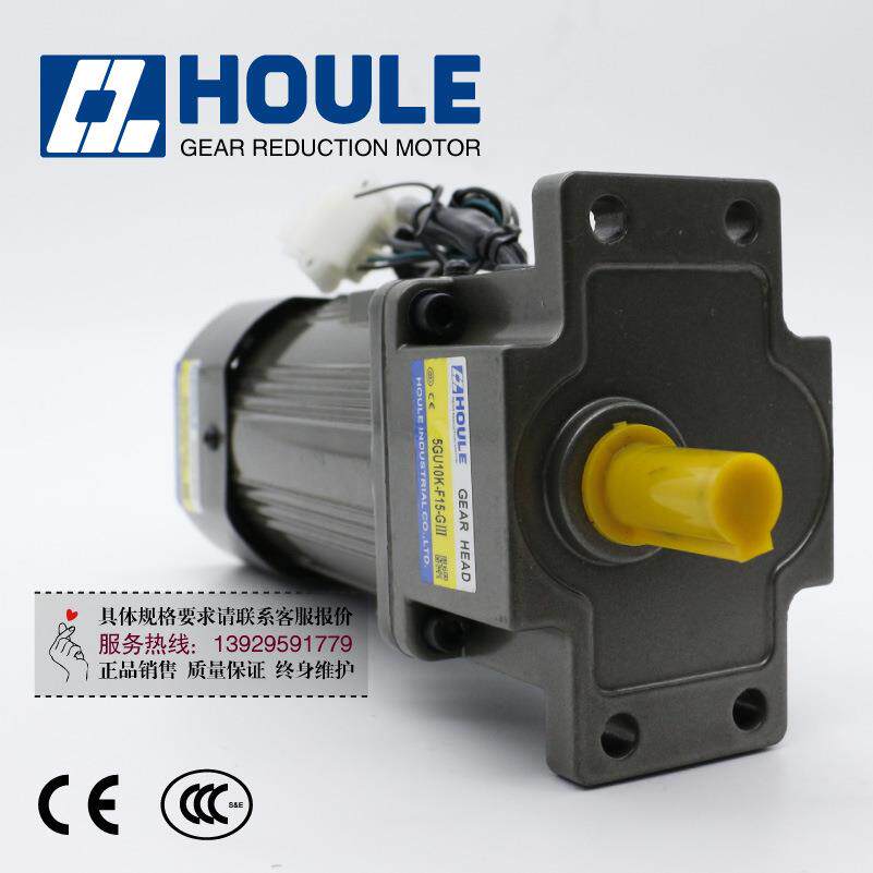 微型齿轮减速机60W120W300W200瓦流水线马达正反转可逆调速电机