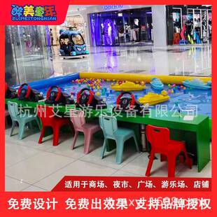 方向盘对战遥控船游乐设备电动遥控户外庙会夜市广场摆摊挣钱项目