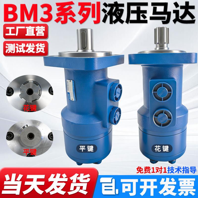 摆线液压马达BM3-400/160/200/250/315/磨具油压马达低转速大扭矩