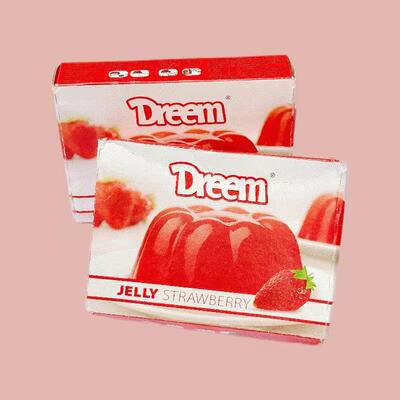 埃及草莓果冻粉Dreem JELLY STRAWBERRY制作粉70G