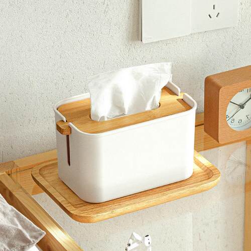 Nacuan Creative Easy-Access Desktop Tissue Box, Home Living