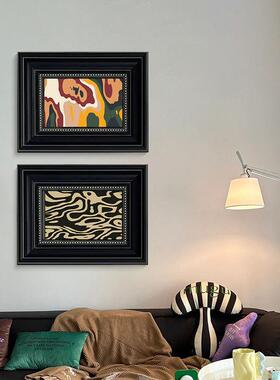 《蒙德室里安》中墙古客厅组合装饰风画艺术卧挂画法式XLM餐厅背