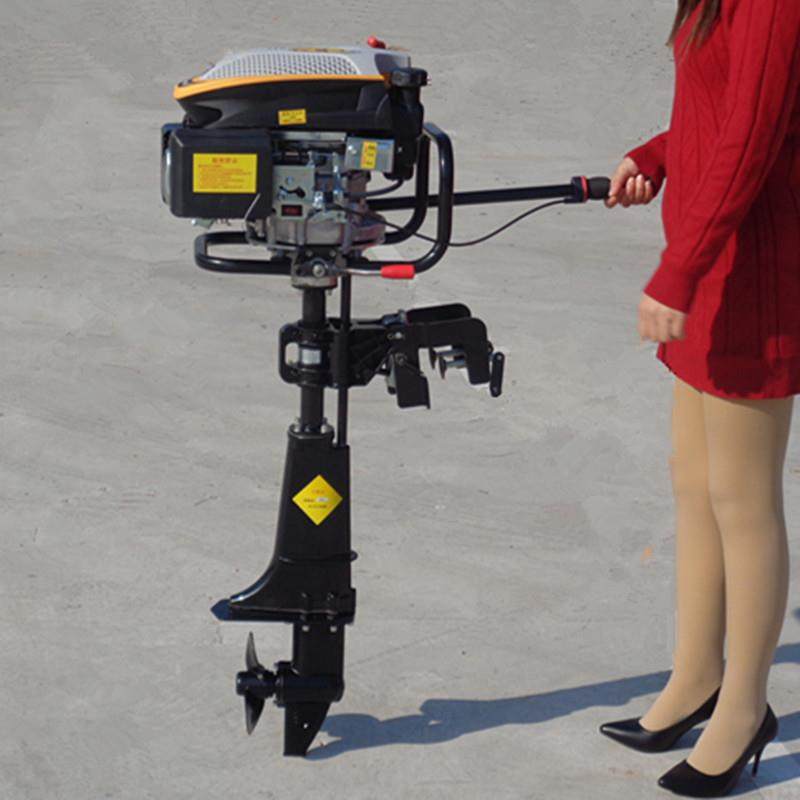 渔业型船汽油挂桨机 八RL8.0马力风冷优船挂机汽船油动力尾机小厂