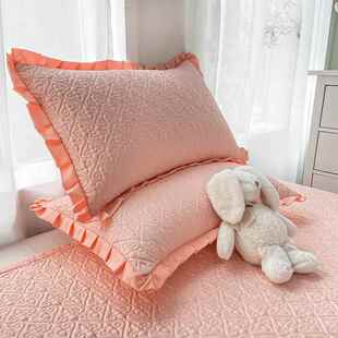 夏季冰丝床盖通单件炕盖榻榻米夹棉床缝衍单人三床件套OAJ铺盖四