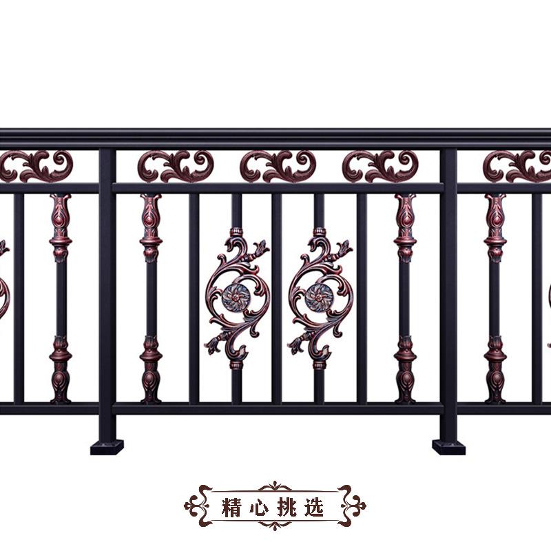 铝合金围栏铁艺防盗窗防护网庭院别墅围栏护栏铝制花园围栏格栅