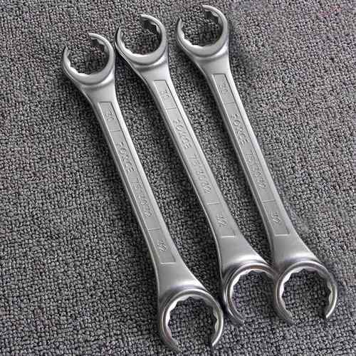 油管扳手管子扳梅手AKS开口扳花开口6-4手1mm双开气汽保维修工具