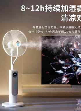 金正新款雾化电环风FS06A1扇超静用音家卧室静音气循落地空扇台式