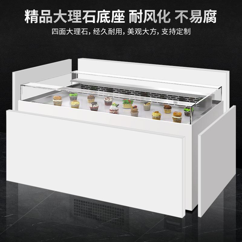 三藏明柜治岛TVI展示柜商用冷敞开式水果捞卧式开放式寿司