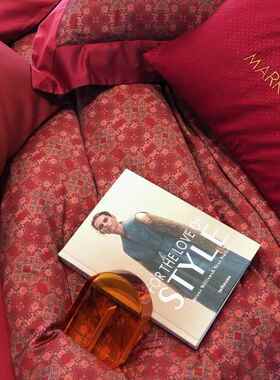 庆四件轻奢纯棉大红色1婚00s套长用绒棉被套结婚陪ML-00331嫁床上